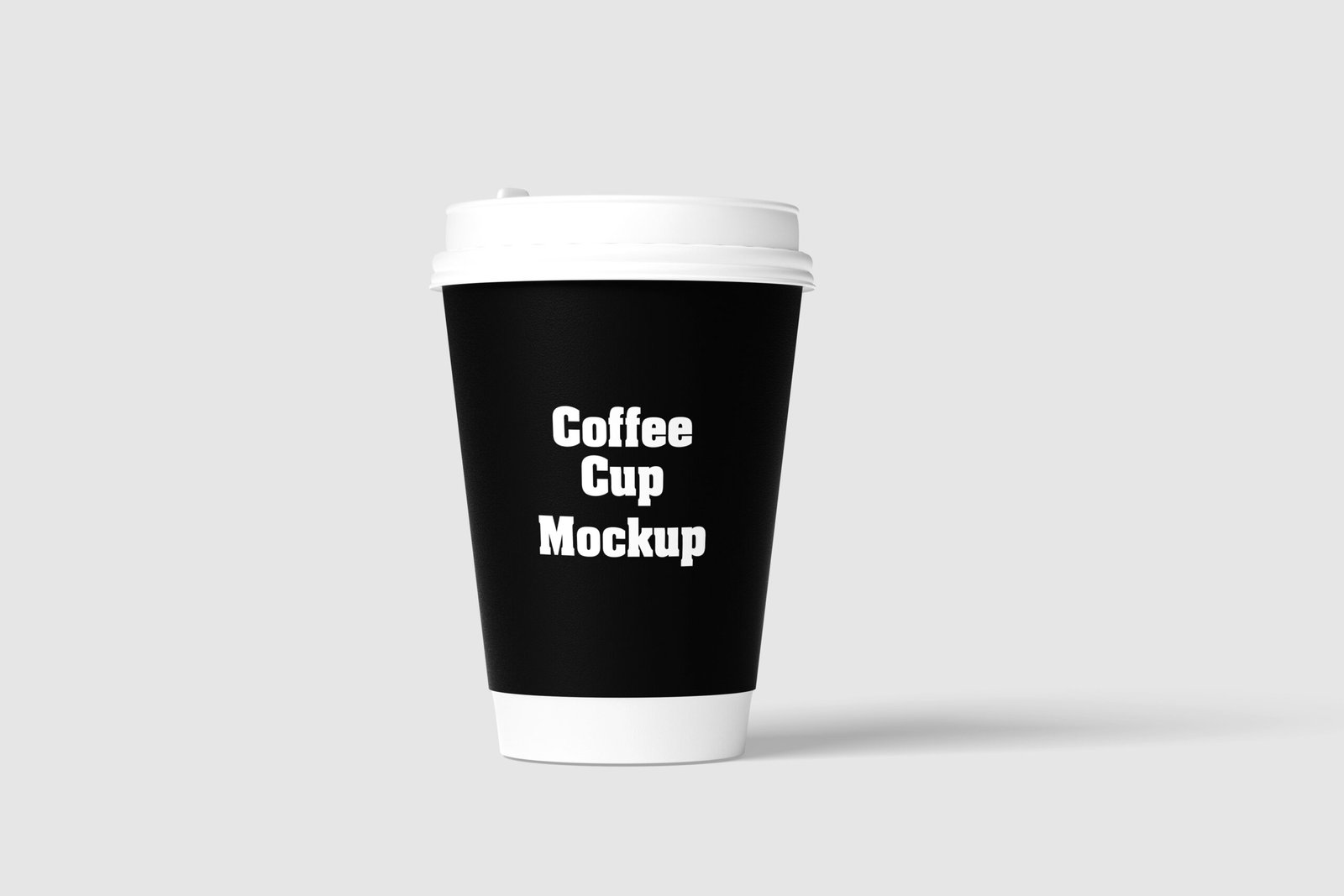 Custom printed coffee cup